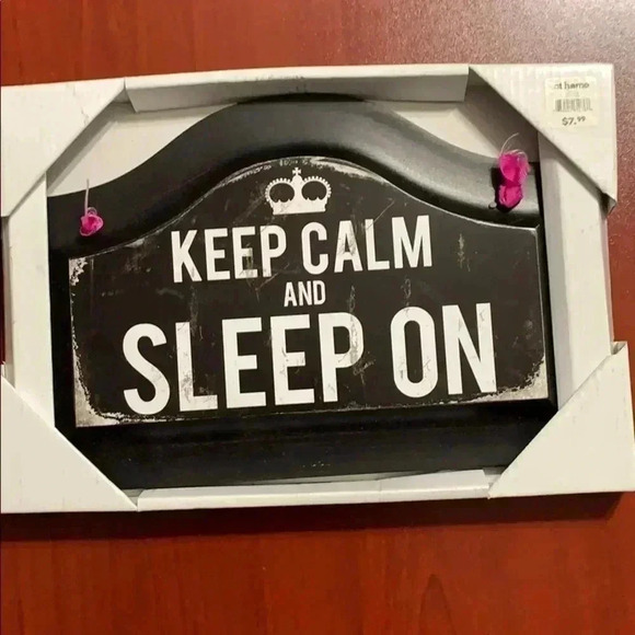 Other - Keep Calm and Sleep On Wall Art